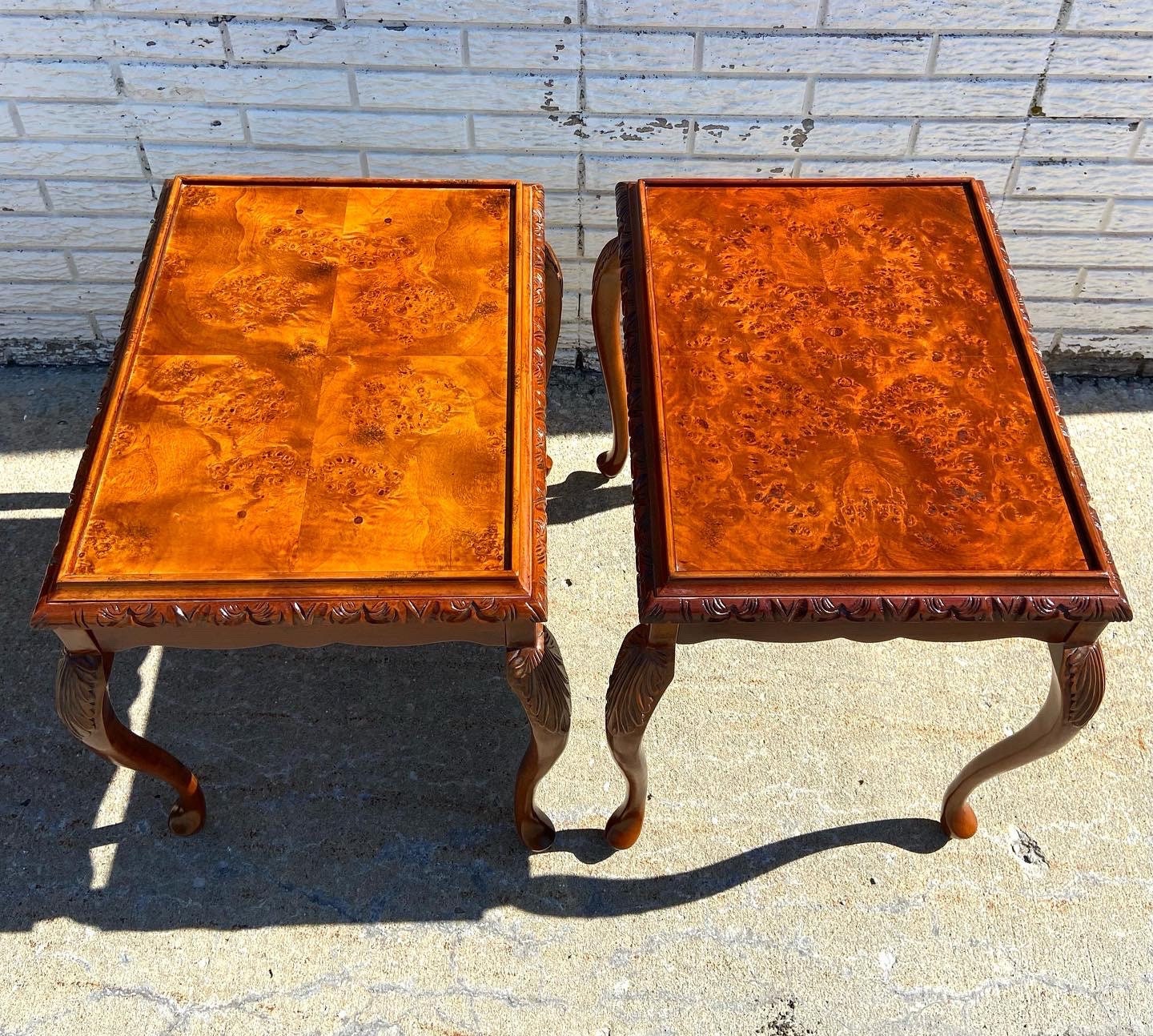Rare Vintage Bombay Company French Provincial Style Side Tables
