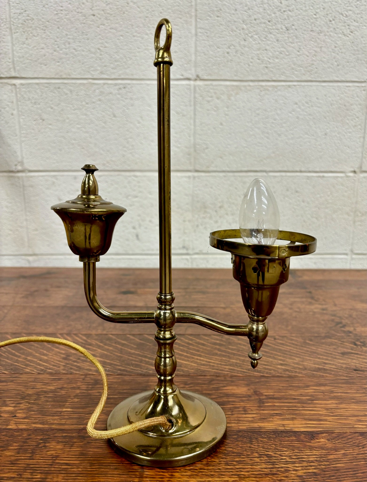 サァラ麻布 FREDERICK COOPER ランプ 25” Frederick Cooper Brass Lamp Candleabra Style Black Metal