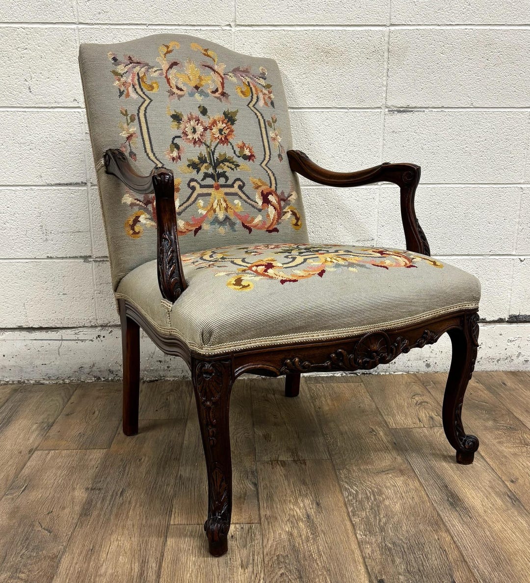 【仏蘭西】 ルイ15世様式 ナイフレスト 4個組 Louis XV Sarreguemines【Louis XV】ルイ15世深皿24cm_A/サルグミンヌ