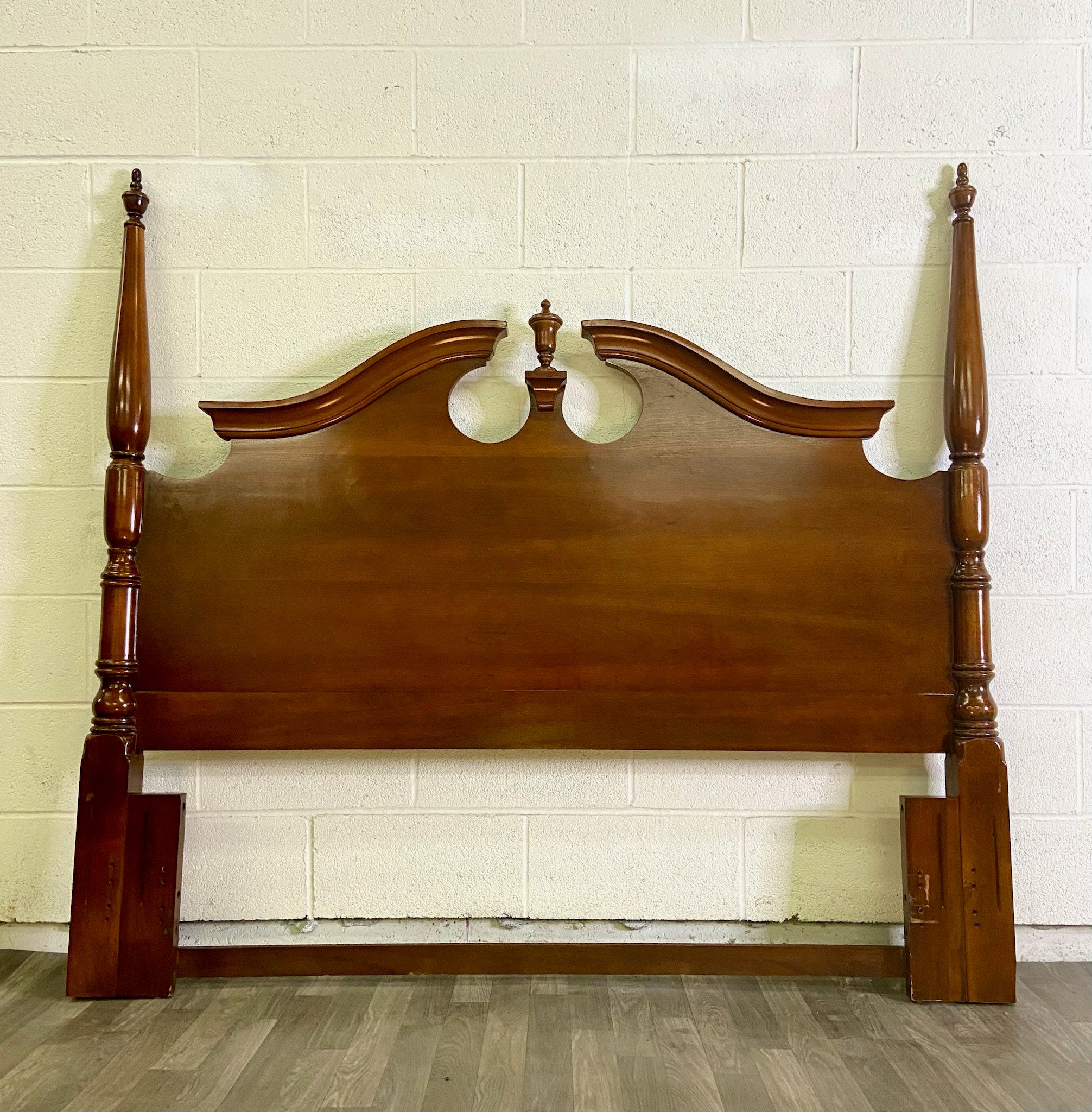 Cherry queen headboard and footboard deals