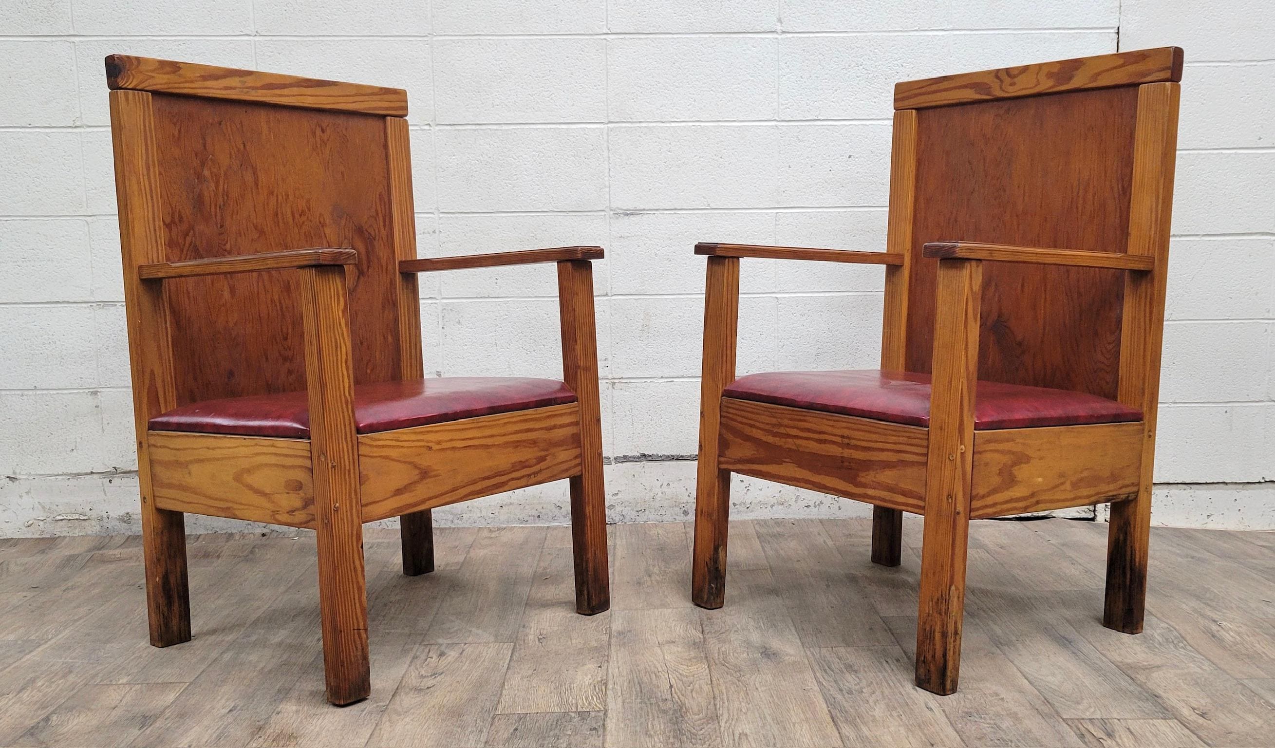 Vintage Church Chairs - Etsy
