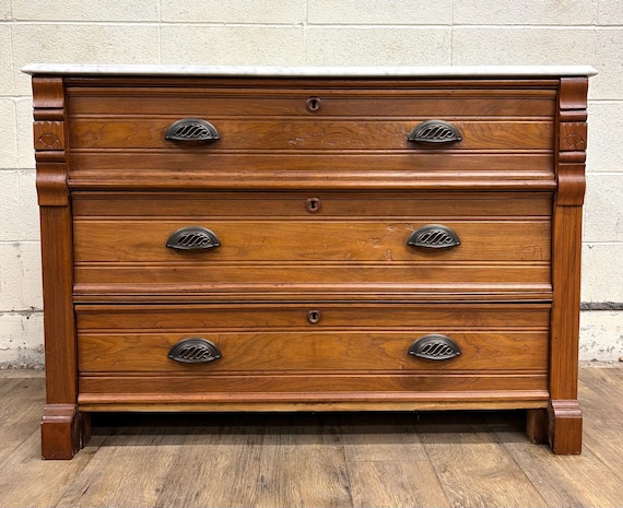 victorian style dresser Victorian Marble Top Dresser  Bargeboard NOLA