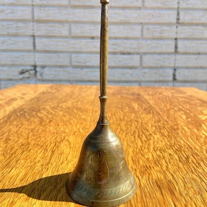 Vintage Brass Long Stem Bell