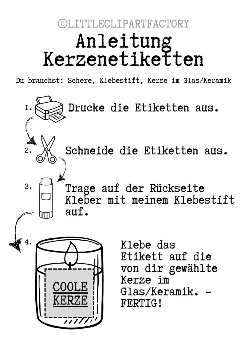 Printable Christmas Labels for Candles in Jars Etsy