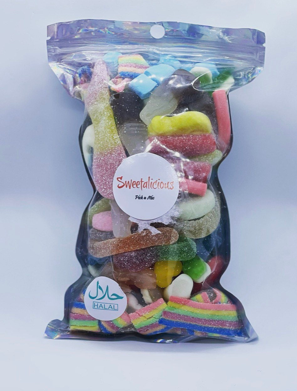 Halal Pick n Mix Sweet Bags 400g Halal Eid Sweets Etsy Nederland