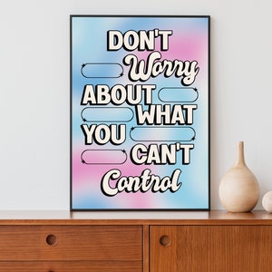 Indie Room Decor, Y2K Room Decor, Aesthetic Poster, Preppy Room Decor, College Apartment Decor, Retro Quote Art Print, Printable Wall Art