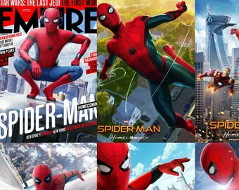 Spiderman Homecoming Posters - Superhero wall art prints - Avengers canvas photos - Ironman - Artistic Digital Prints - No Frame