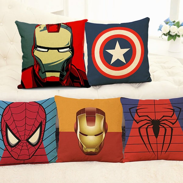 Superhero Pillows Etsy
