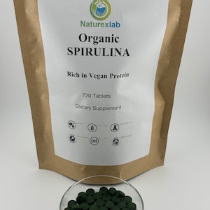 NatureLab Organic Spirulina 720 Tablets