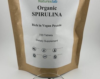 NatureLab Organic Spirulina 720 Tablets