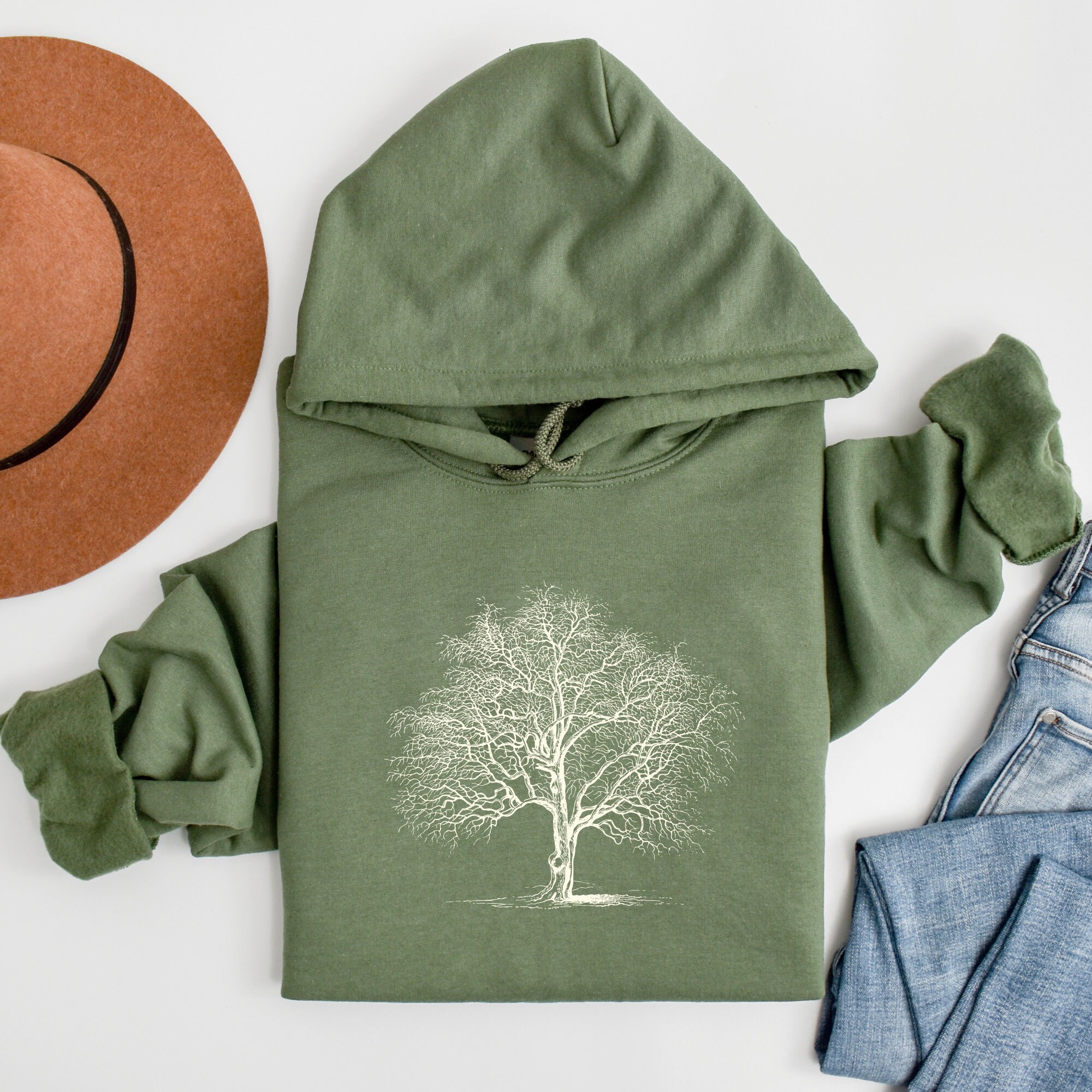 Craig Ancient Tartan Hoodie - Tree Of Life