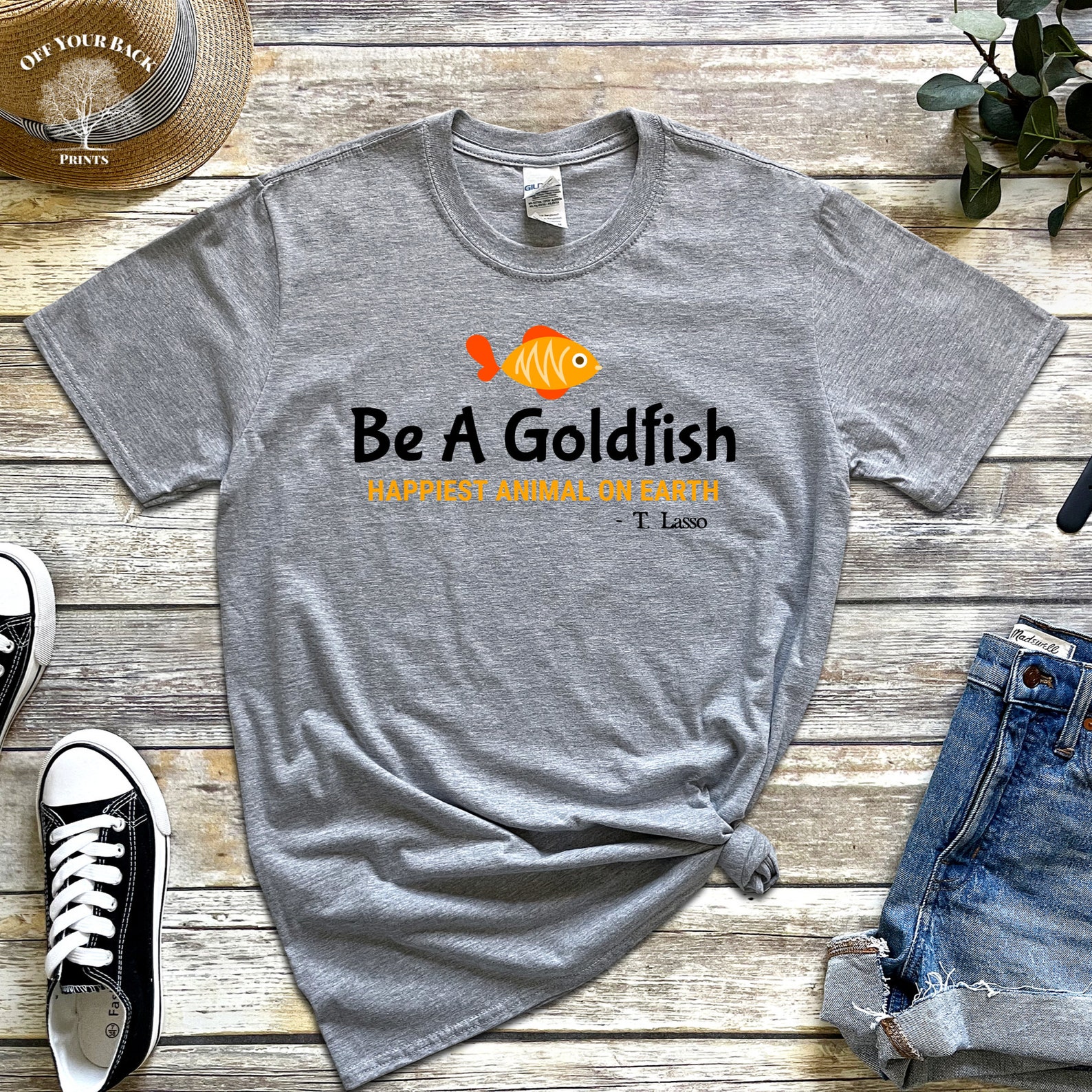 Be A Goldfish Ted Lasso Quote Happiest Animal On Earth Ted Etsy be-a-goldfish-ted-lasso-quote-happiest-animal-on-earth-ted-etsy