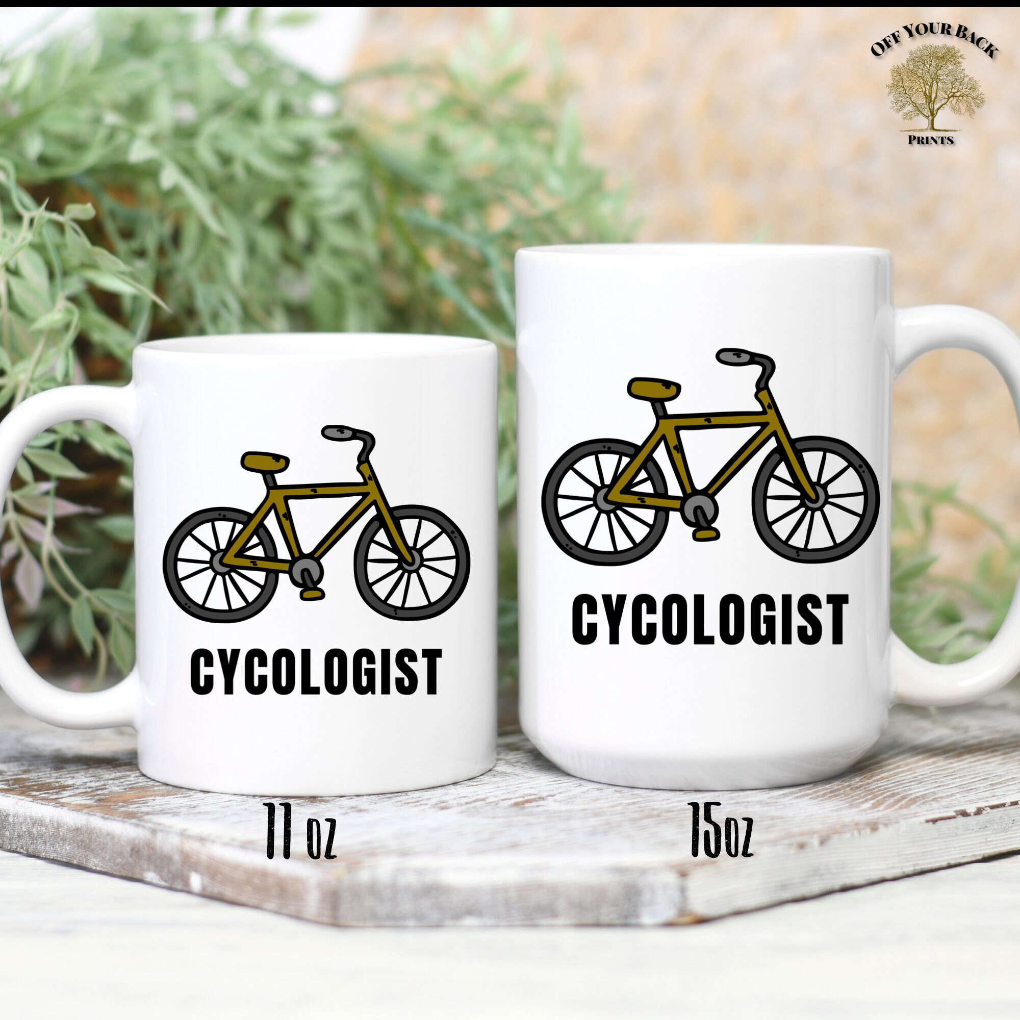 Cycling Mug Funny Mug Cycologist Mug Bicycle Coffee Mug Etsy