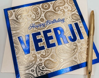 Happy Birthday Veerji, Bhaiya, Brother, Bro, Veer, Sibling, Dad, Chacha, mama, fuferji