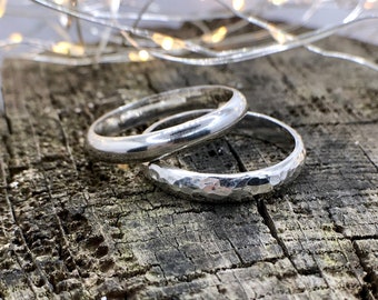 Chunky Silver Thumb Ring - Handmade Ring / Chunky Ring / 925 Silver Ring / Thick Ring / Wide Ring / Hammered Ring