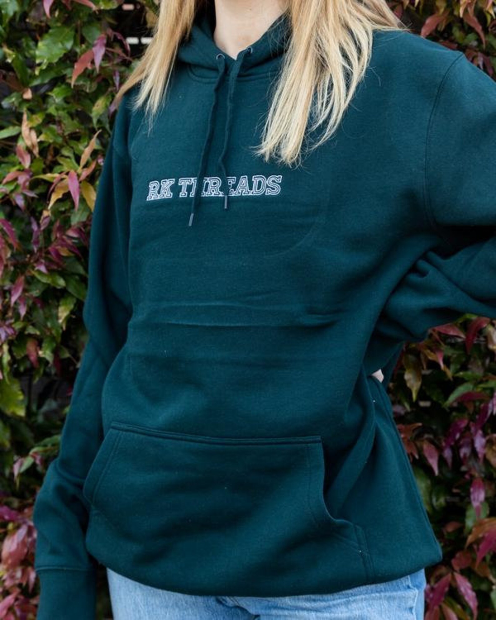 Custom Embroidered Hoodie Etsy