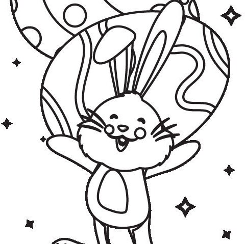 Printable Easter Coloring Book for Kids 84 Pages - Etsy