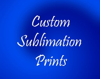 Custom Sublimation Printing A4