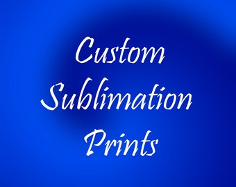 Custom Sublimation Printing A4