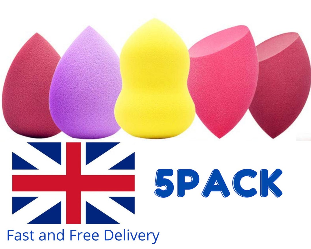 Makeup Sponge Tool Sets of Mix Colours With Different Shapes Etsy UK