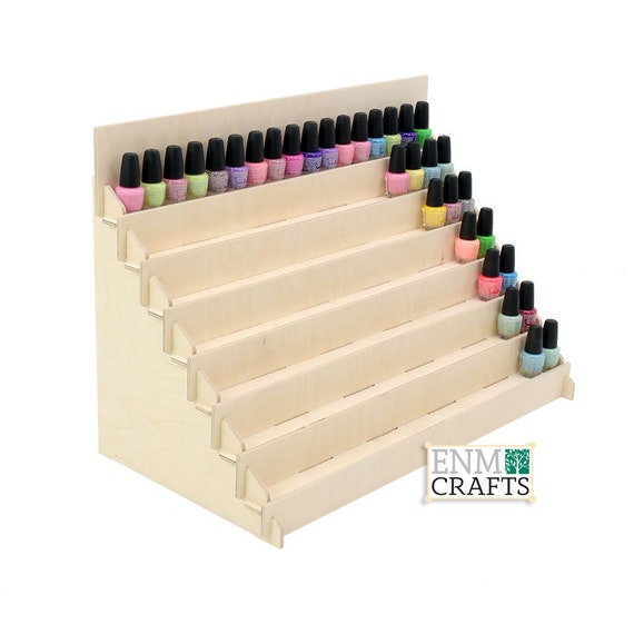 Organizador de esmalte de uñas para encimera de 7 niveles, estante