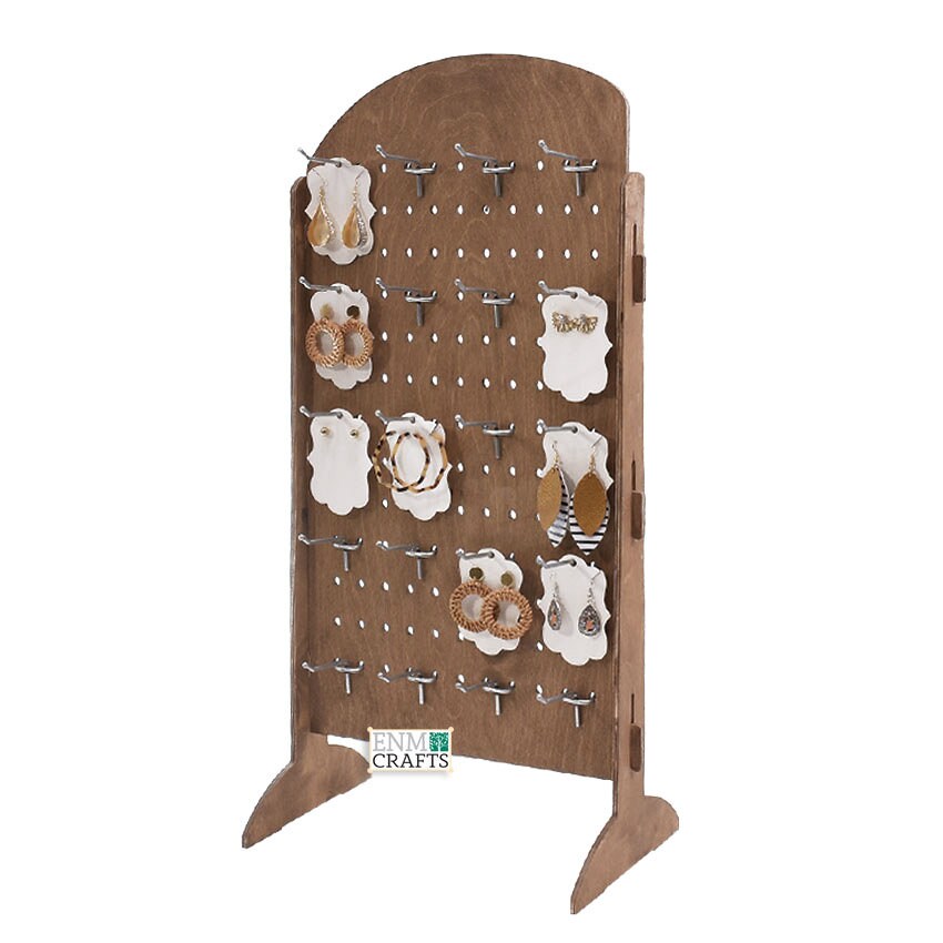 Pegboard Earrings Card Display Pegboard Earrings Holder for Etsy Canada