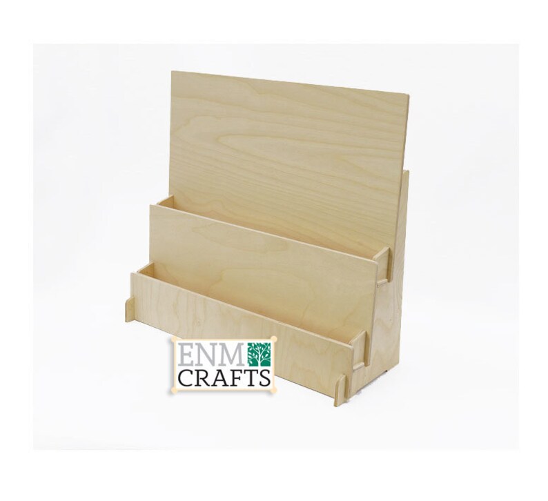 Greeting Card Display Stand XL Countertop 2 Tier Rack for Etsy