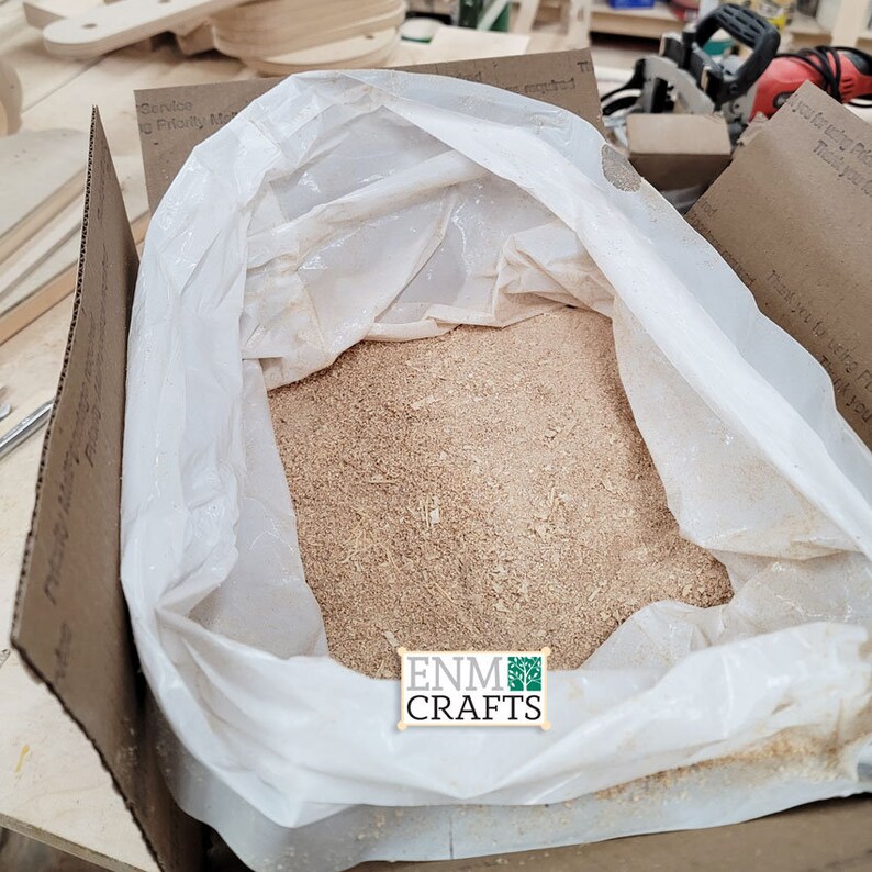 14 Lb Sawdust From Birch Plywood and Pine Etsy