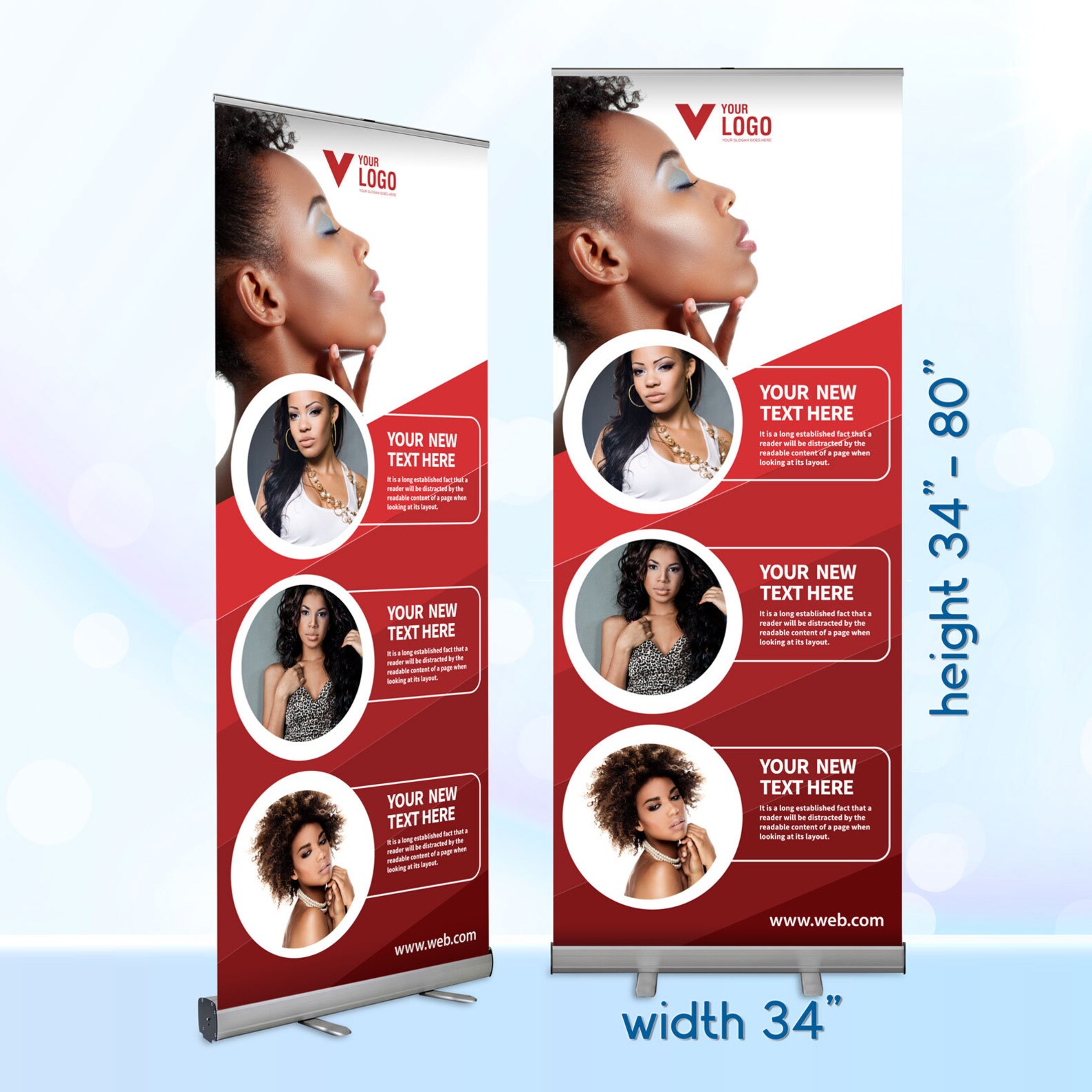 Retail Store Retractable Banner Adjustable banners Pop up Etsy