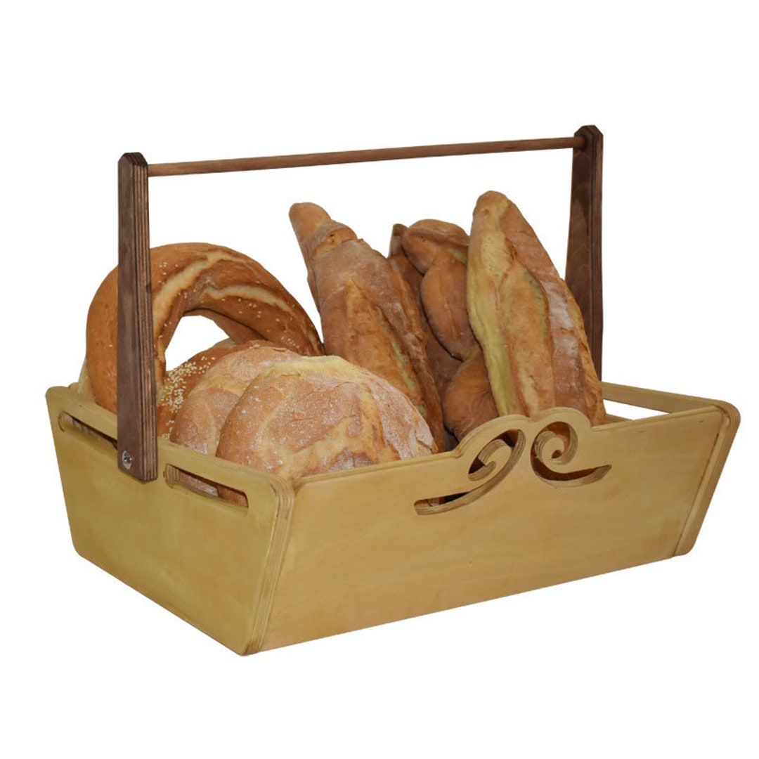 Wooden Crate With Multiple Handles Etsy