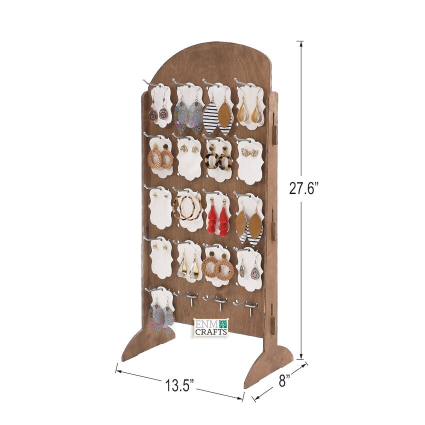 Pegboard Earrings Card Display Pegboard Earrings Holder for Etsy Canada