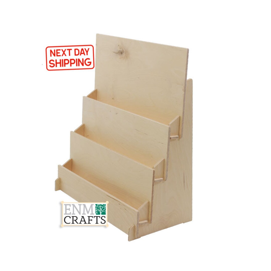 Greeting Card Display Countertop 3 Tier Rack for Craft Trade - Etsy