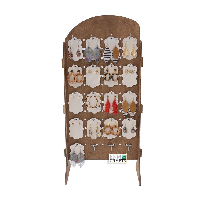 Pegboard Earrings Card Display Pegboard Earrings Holder for Etsy Canada