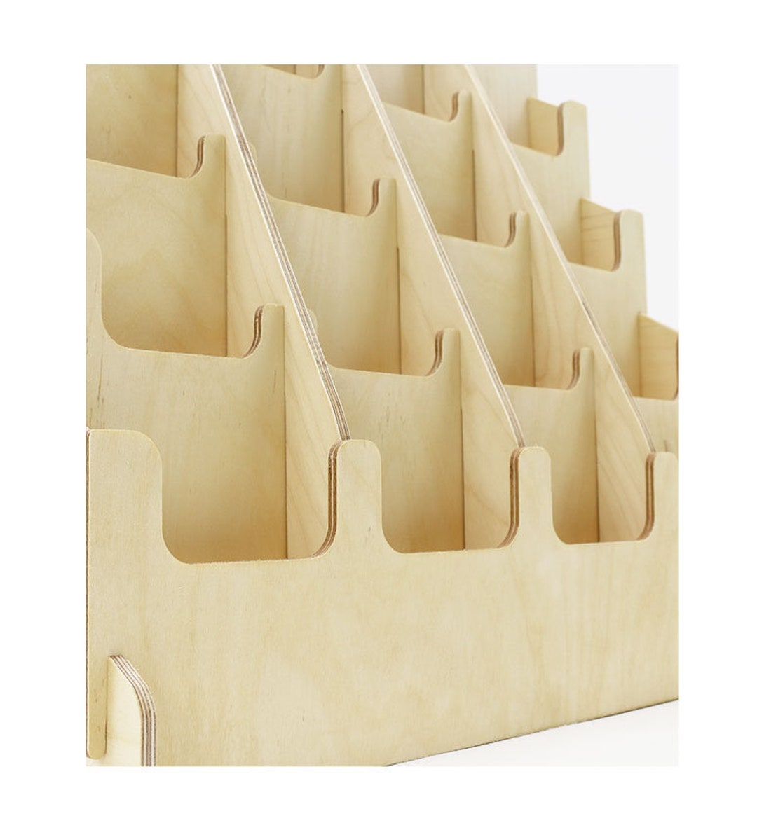 Sticker Box Rack Horizontal 36 Pocket (3