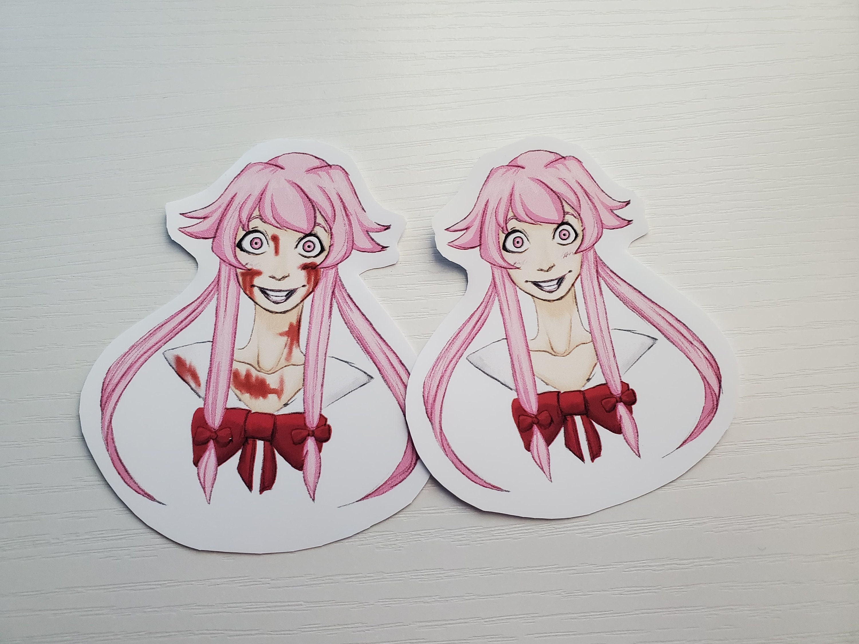 Mirai Nikki - Yuno Gasai - Mirai Nikki - Sticker