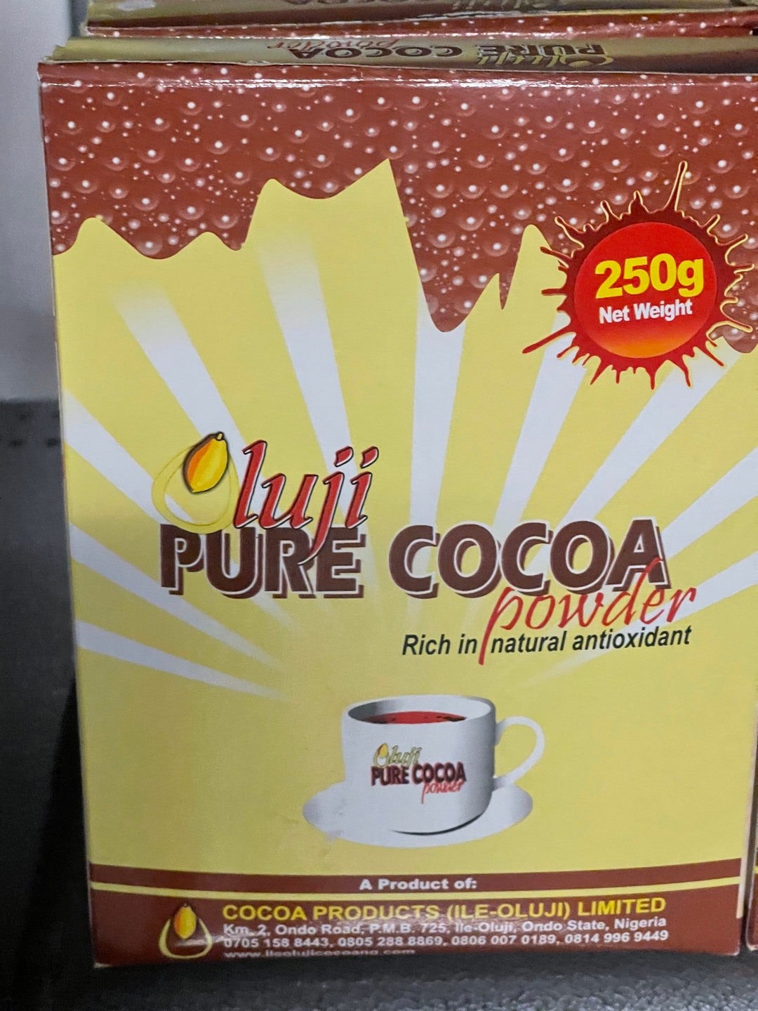 PURE COCOA POWDER Oluji Pure Cocoa Powder Etsy