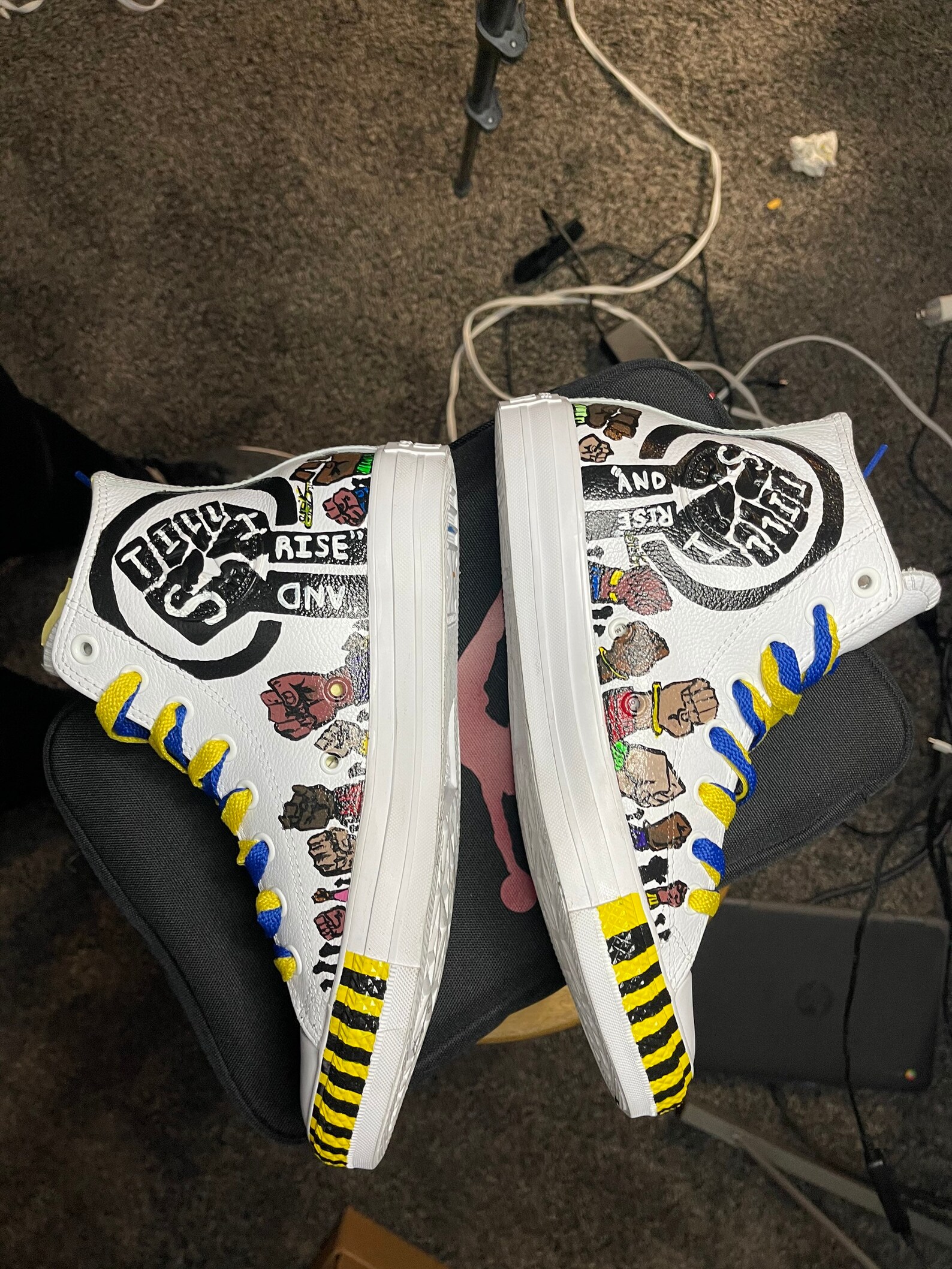 Custom Kicks By Sheek Visual Arts Etsy Italia