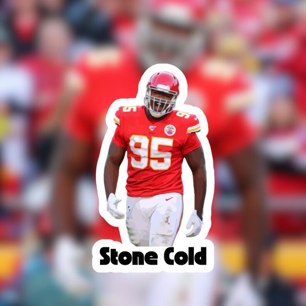 Stone Cold Chris Jones Sticker