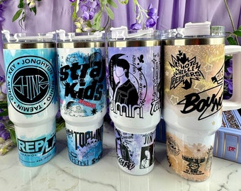 Stray Kids | Ateez | Shinee 40oz Tumbler Double Wall 8 Hours Of Hot and Cold