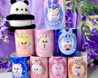 Stray Kids Ceramic Cup: K-Pop Fan Merch (15oz)