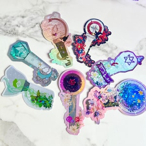LightSticks Stickers Waterproof |Kpop groups | Stray Kids| Ateez | Astro | Shinee | Twice