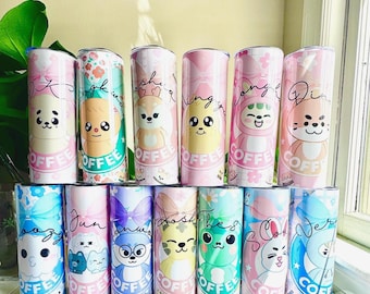 Seventeen Bias 20 oz Tumbler: K-Pop Inspired Carat Gift