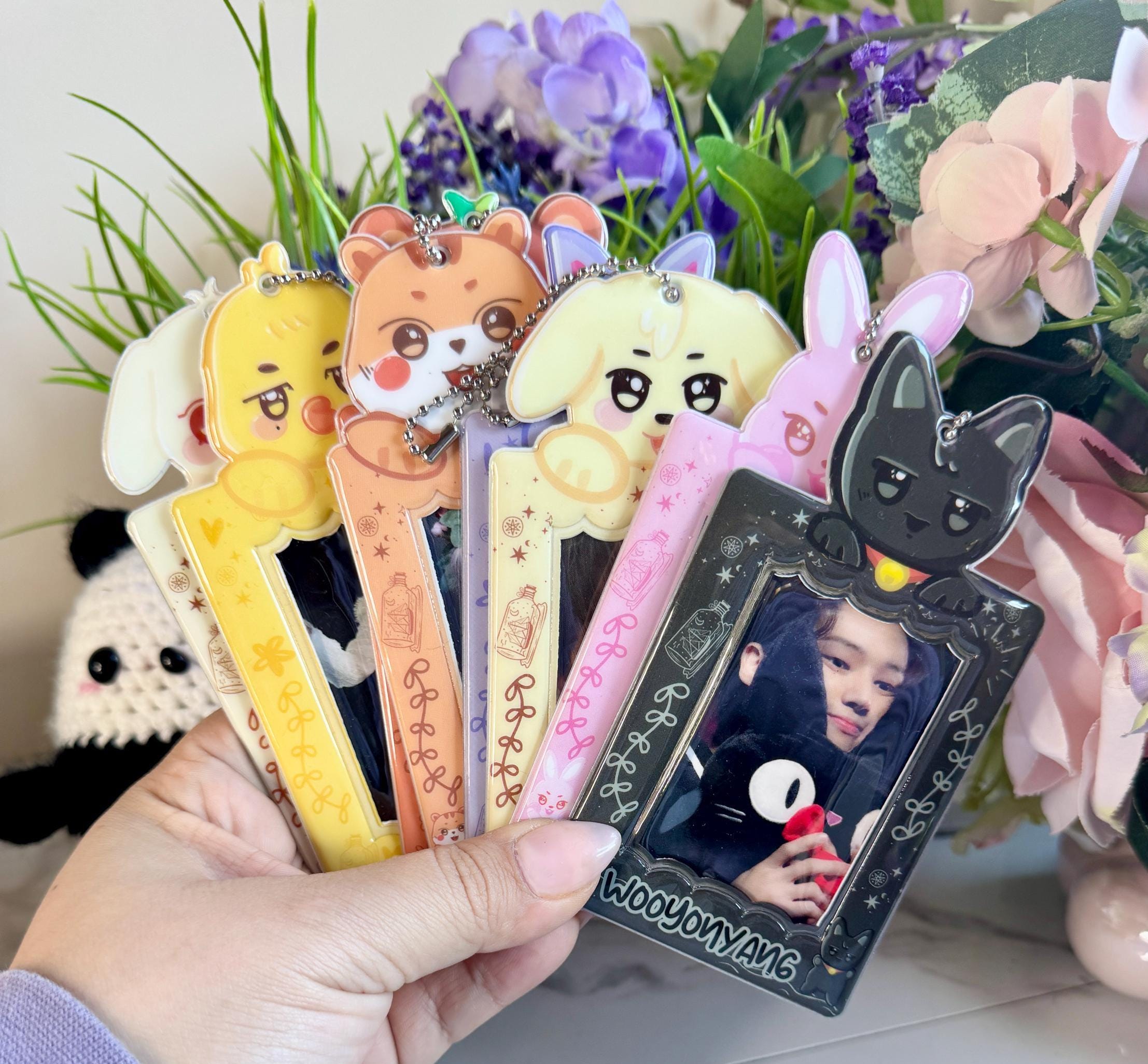 Aniteez Photocard PVC Holder: Ateez Kpop Merch (70x130/139mm) - Etsy
