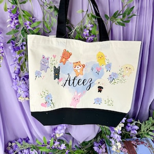 Aniteez Canva Bags | Ateez | Atiny | Kpop Merch