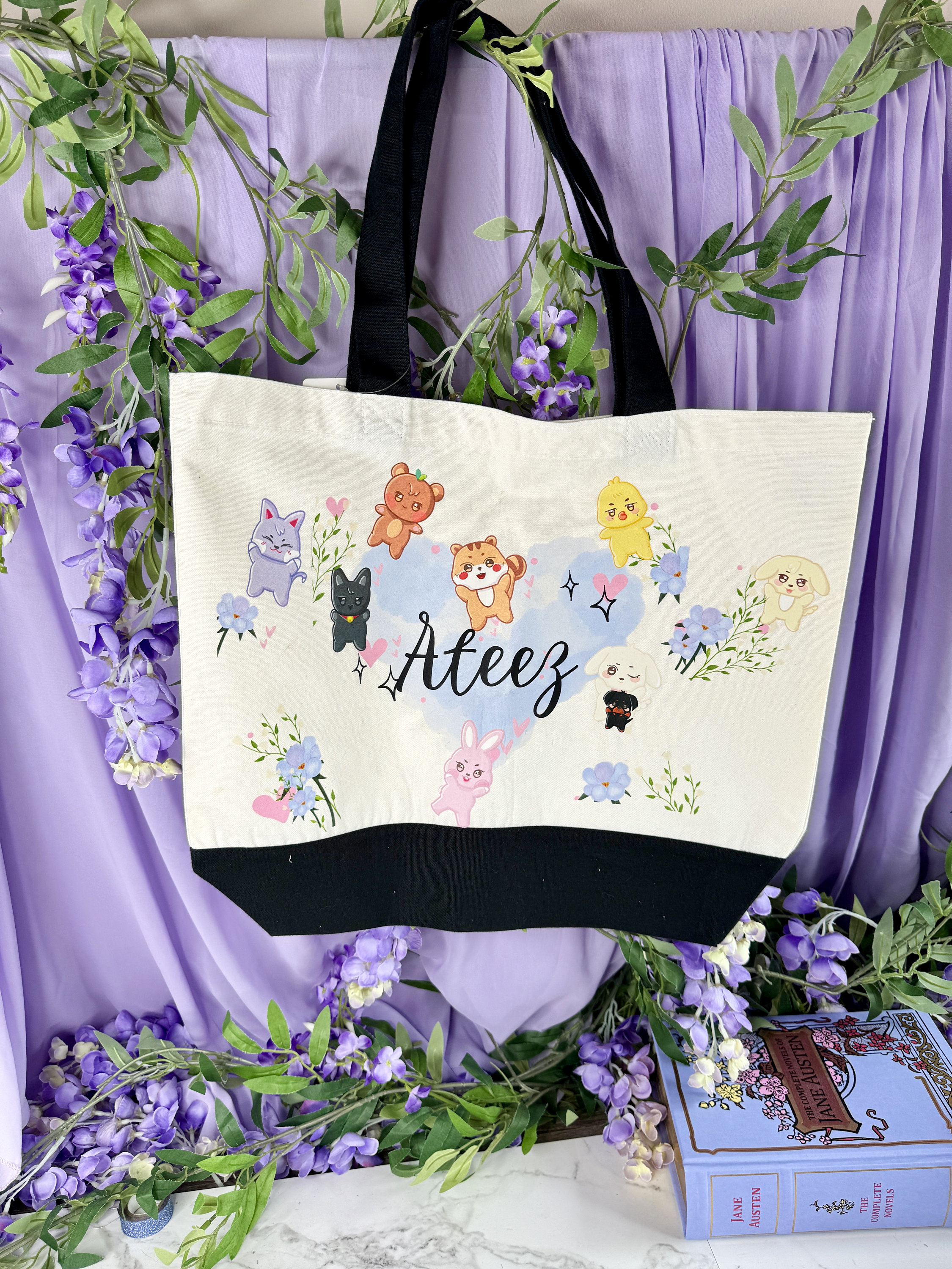 Tote Bag Ateez - Etsy