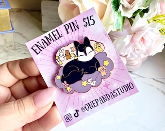 Dreaming Stars SKZOO Enamel Pin: Bang Chan Stray Kids Rose Gold