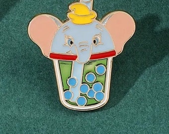Disney Bubble Tea Dumbo - Pin / Brosche / Anstecker / Button / Anstecknadel
