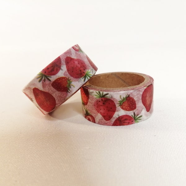 Washi Tape - Erdbeeren