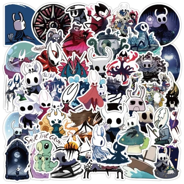 Hollow Knight - Sticker - 10er Set - zufällig