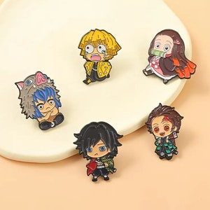 Demon Slayer Pin / Brooch / Badge / Button / Pin / Cosplay